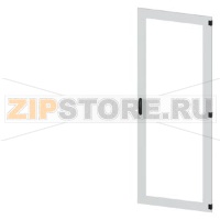 SIVACON, door, right, inspection window, IP55, H: 2200 mm, W: 800 mm, RAL 7035, Protection class 1 Siemens 8MF1280-2UT14-0BE2