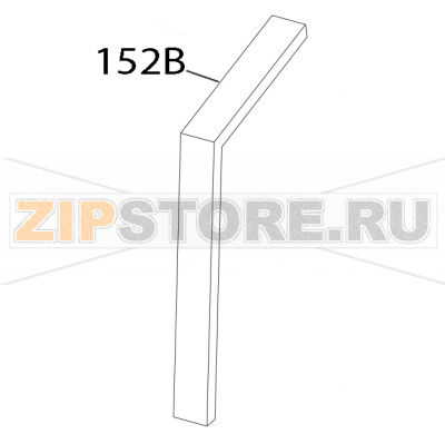 Left inox decoration 2 Sigma SPZ 120 Left inox decoration 2 Sigma SPZ 120Запчасть на деталировке под номером: 152B