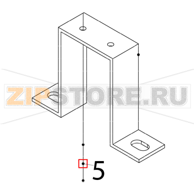 Spring washer Hoshizaki IM-65NE-25 Spring washer Hoshizaki IM-65NE-25Запчасть на деталировке под номером: 5