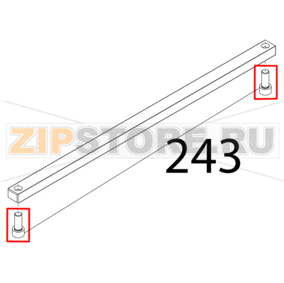 Vite TCEI DIN912, M8x20 Sirman Palladio 300 Vite TCEI DIN912, M8x20 Sirman Palladio 300Запчасть на деталировке под номером: 243