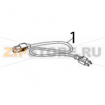 Power cord Sato CG408DT Power cord Sato CG408DTЗапчасть на деталировке под номером: 1Название запчасти на английском языке: Power cord Sato CG408DT.