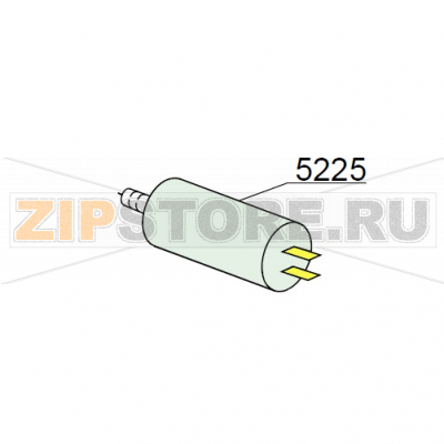Condenser 12.5 uF DIHR GS 50 Condenser 12.5 uF DIHR GS 50Запчасть на деталировке под номером: 5225Название запчасти на английском языке: Condenser 12.5 uF DIHR GS 50