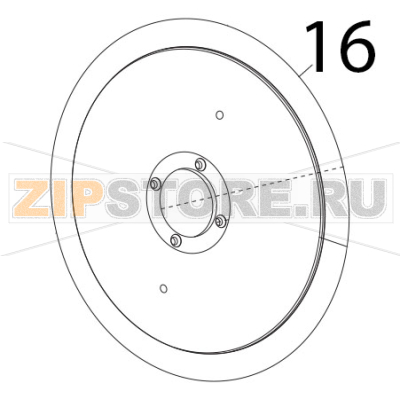 Lama 57/4/280 naz. NS Sirman Palladio 350 Lama 57/4/280 naz. NS Sirman Palladio 350Запчасть на деталировке под номером: 16