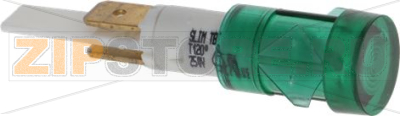 INDICATOR LAMP GREEN 250V 