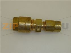 RACCORDO OTTONE CON OGIVA ø 8 - ø 6 mm 