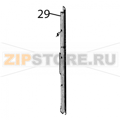 Control panel protector Fagor HMM-6/11 Control panel protector Fagor HMM-6/11Запчасть на деталировке под номером: 29Название запчасти Fagor на английском языке: Control panel protector HMM-6/11.