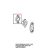 Door spring latch cap Unox XVC 505