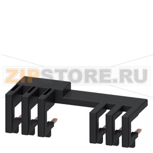 МОДУЛЬ ЭЛЕКТРИЧЕСКОГО ПОДКЛЮЧЕНИЯ ВЕРХНИЙ ДЛЯ КОНТАКТОРНОЙ СБОРКИ S00 (БЕЗ ПРОСТРАНСТВА МЕЖДУ КОНТАКТОРАМИ) Siemens 3RA2913-3DA2 