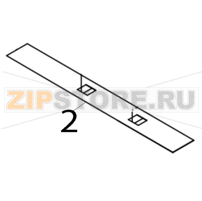 Mylar (for interface bracket) TSC TTP-244CE Mylar (for interface bracket) TSC TTP-244CEЗапчасть на деталировке под номером: 2