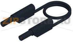 Провод тестовый 2 м, 1 кВ, черный Hirschmann MLS WS 200/1 BLACK 
