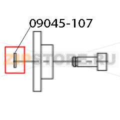 Circlip RS 3.2 ln kit P1014137 Zebra TTP 1030 Circlip RS 3.2 ln kit P1014137 Zebra TTP 1030Запчасть на деталировке под номером: 09045&dash;107