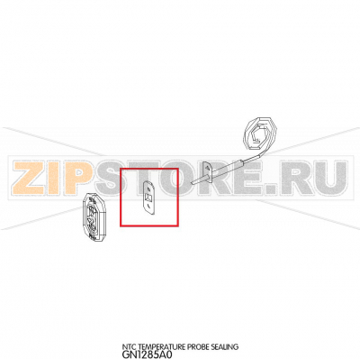 Ntc temperature probe sealing Unox XVC 105 Ntc temperature probe sealing Unox XVC 105Запчасть на деталировке под номером: 27Название запчасти на английском языке: Ntc temperature probe sealing Unox XVC 105