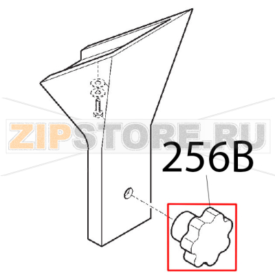 Manopola tir. par. M8, 5 lobi grigia Sirman Topaz 250 Manopola tir. par. M8, 5 lobi grigia Sirman Topaz 250Запчасть на деталировке под номером: 256B