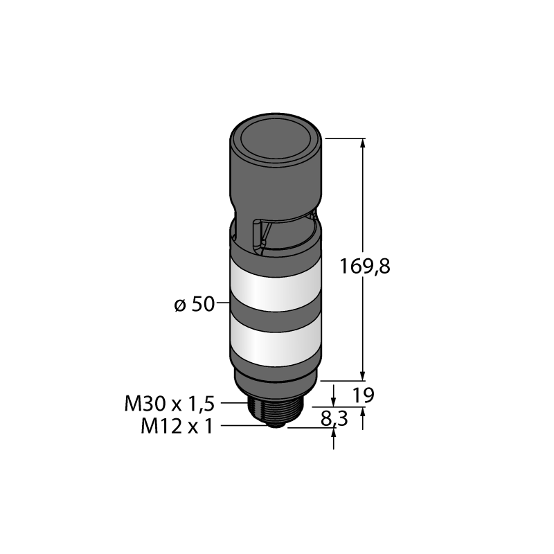 Колонна сигнальная Turck TL50GRAOSQ 