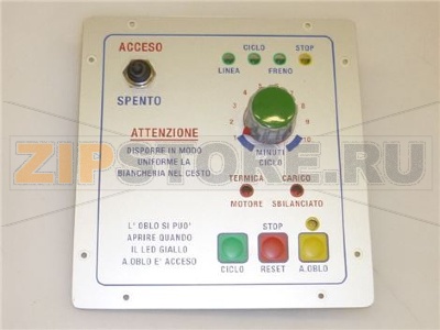 PANNELLO COMANDI COMPLETO 