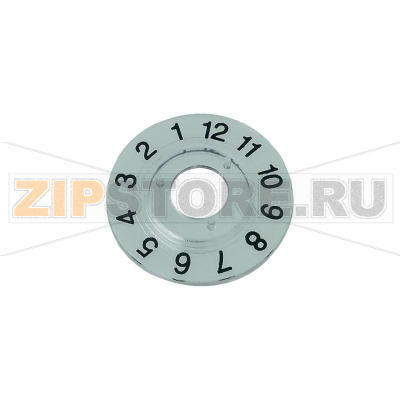 Циферблат для ручек, диапазон: 1-12 Mentor 331.205 