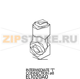 Соединитель Т-образный (тройник) ø=8мм Unox XVC 705 Соединитель Т-образный (тройник) ø=8мм Unox XVC 705Запчасть на деталировке под номером: 19Название запчасти на английском языке: Intermediate "T" connection ø8 Unox XVC 705