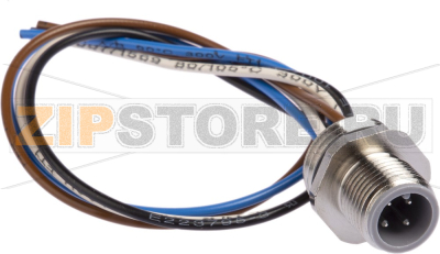 Кабель датчика 0.2 м, M12, 4 контакта Hirschmann 932916206 