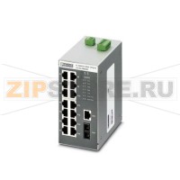Коммутатор Ethernet для широкого температурного диапазона Phoenix Contact FL SWITCH SFNT 15TX/FX