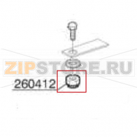 Self-Locking nut M6 Comenda GFS 90
