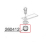 Self-Locking nut M6 Comenda GFS 90