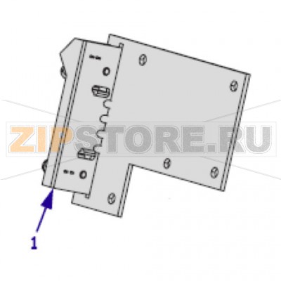 Сенсор снятия этикетки Zebra S4M Датчик снятия этикетки Zebra S4MЗапчасть на сборочном чертеже под номером: 1Количество запчастей в комплекте: 1Название запчасти Zebra на английском языке: Take Label Sensor