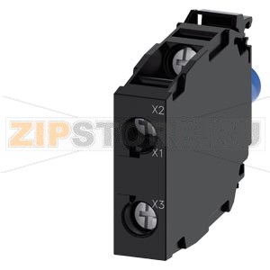 Трехцветный светодиодный модуль со встроенным светодиодом AC/DC 6–24 В, красный-желтый-зеленый, винтовой зажим, для крепления на переднюю панель, Siemens 3SU1401-1BG24-1AA0 