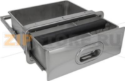 ЯЩИК ДЛЯ КОФЕЙНОЙ ГУЩИ, НЕРЖ. СТАЛЬ 