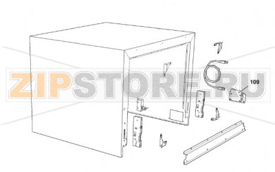 Порт RJ45 Unox XFT 135 Оригинальное название запчасти: PE2012A - Line Miss RJ45 UNOXLink CONNECTING POINT Unox XFT 135 На деталировке запчасть Unox XFT 135 под номером: 109