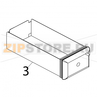 Money box - flat face XL 8&quot; Fagor LA-25 TP2 E Money box - flat face XL 8" Fagor LA-25 TP2 EЗапчасть на деталировке под номером: 3Название запчасти Fagor на английском языке: Money box - flat face XL 8" LA-25 TP2 E.