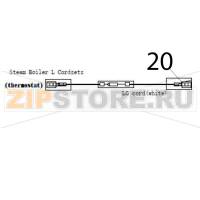 Steam boiler L cordsets Hurakan HKN-ME709
