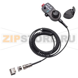 МИН-РПУ ДЛЯ  SINUMERIK С ПРЯМЫМ КАБЕЛЕМ 5M 2 2 КАН. АВАРИЙОЕ ОТКЛЮЧЕНИЕ, 2 КАН. КНОПКА ПОДТВЕРЖДЕНИЯ, 3-СТУП. С МЕТАЛЛ. ШТЕКЕРОМ МАХОВИЧОК С МАГНИТНОЙ ФИКСАЦИЕЙ Siemens 6FX2007-1AD13 