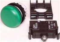 Control lamp complete   green