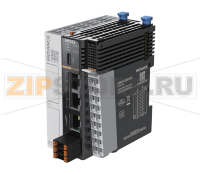 Контроллер 24 В/DC, 8xDI (NPN/PNP), 8xDO (PNP), 2xEthernet, 1xEtherCAT, 1xRS485, 1xType-C, 12 осей, CAM, 2xGE20, 16xGL20, IP20 Inovance AM521-0808TP-INT