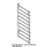 St. Steel left Lat. Grid 10X600X400 Unox XBC 805