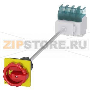 АВАРИЙНЫЙ ГЛАВНЫЙ УПРАВЛЯЮЩИЙ ПЕРЕКЛЮЧАТЕЛЬ 4-ПОЛЮСНЫЙ IU=32, P/AC-23A AT 400V=11, 5KW МОНТАЖНОЕ ОСНОВАНИЕ МОНТ. РЕЙКА /МОНТАЖ ПОСР. 2 ОТВЕРСТИЙ ПОВОРОТНЫЙ ИСП. МЕХАНИЗМ КРАСН\ЖЕЛТ. Siemens 3LD2213-1TL53 