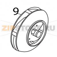 Girante elettropompa Elettrobar Fast 160 D