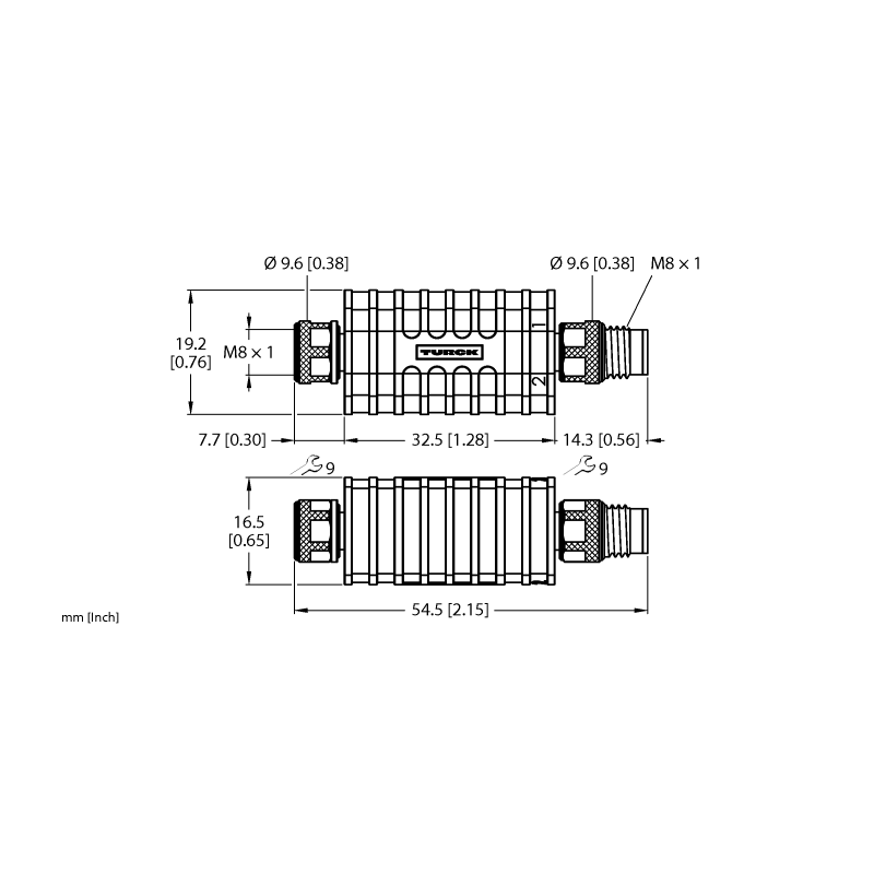 Адаптер Turck AD-MFK4-MFS4 
