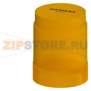 ЭЛЕМЕНТ ДЛЯ СИГНАЛЬНОЙ КОЛОННЫ, ДИАМЕТР 50 MM;  IP54; МИГАЮЩИЙ ЭЛЕМЕНТ, LED ЖЁЛТЫЙ 24 V AC/DC Siemens 8WD4220-5BD 