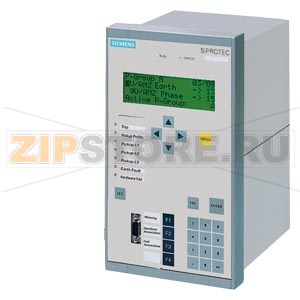 дифференциальная защита линии для двухконечного режима Siemens 7SD610.-.....-.... 