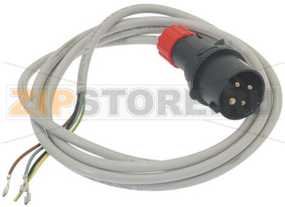 CAVO IGNIFUGO 4x1,5 CON SPINA CEE 3P+T 