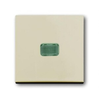 Выключатель одноклавишный с подсветкой ABB 2CKA001012A2156