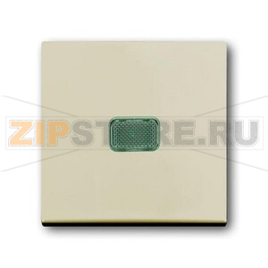 Выключатель одноклавишный с подсветкой ABB 2CKA001012A2156 