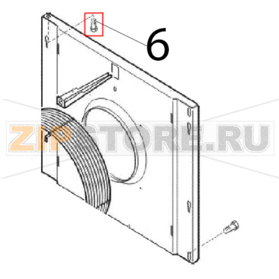 Screw M6x20 Angelo Po FM611E1 Screw M6x20 Angelo Po FM611E1Запчасть на деталировке под номером: 6