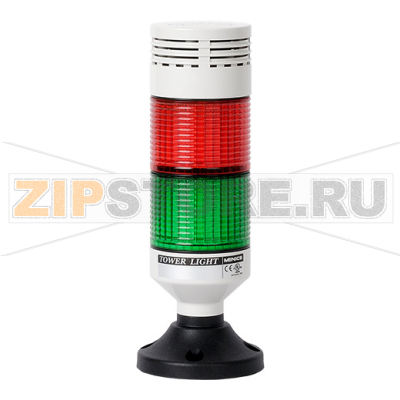 Колонна сигнальная, светодиодная, модульная, Ø: 56 мм Autonics PTE-DGB-202-RG 