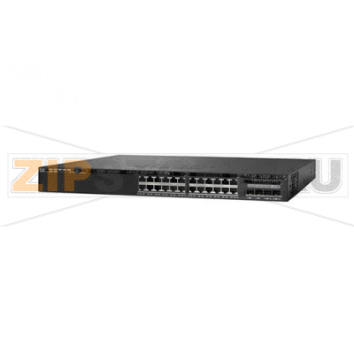 Коммутатор 24xGE (PoE), 4xSFP+, IP Base Cisco WS-C3650-8X24UQ-S 
