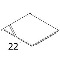 Upper side panel Silanos E1000