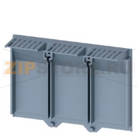 ИЗОЛИРУЮЩАЯ ПЛАСТИНА УДЛИНЁНН. 3-ПОЛ. 1 ШТ. ПРИНАДЛЕЖНОСТЬ ДЛЯ 3VA2 100/160/250 Siemens 3VA9221-0WJ30