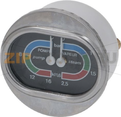 МАНОМЕТР НАСОСА БОЙЛЕРА Ø 63 ММ 