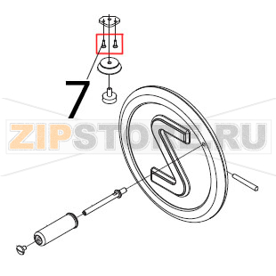 Vite TSP-DIN963, M5x12 Sirman Anniversario 300 Vite TSP-DIN963, M5x12 Sirman Anniversario 300Запчасть на деталировке под номером: 7